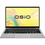 Ноутбук Osio FocusLine F140I-001 Core i3 1125G4 8Gb SSD256Gb Intel UHD Graphics 14" IPS FHD (1920x1080) без ОС grey WiFi BT Cam 6000mAh