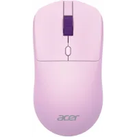 Мышь Acer OMR501 фиолетовый оптическая 1600dpi silent беспров. USB 4but (ZL.MCE11.017)