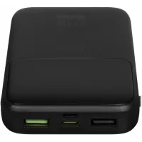 Мобильный аккумулятор Tecno Pocket S101Q 10000mAh QC3.0/PD3.0 22.5W 2.4A 2xUSB-A/USB-C черный Мобильный аккумулятор Tecno Pocket S101Q 10000mAh QC3.0/PD3.0 22.5W 2.4A 2xUSB-A/USB-C черный