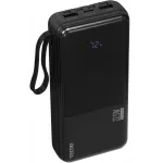 Мобильный аккумулятор Tecno Pocket L201Q 20000mAh QC3.0/PD 22.5W 3A USB-A/2xUSB-C черный (L201Q)