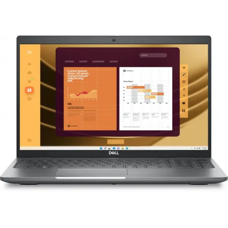 Ноутбук Dell Latitude 5550 Core Ultra 5 125H 16Gb SSD512Gb Intel Arc 15.6" IPS FHD (1920x1080) Windows 11 Pro grey WiFi BT Cam (5550-5855)