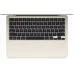 Ноутбук Apple MacBook Air A3240 M4 10 core 16Gb SSD256Gb/8 core GPU 13.6" Liquid Retina (2560x1664) macOS star WiFi BT Cam (MW0Y3LL/A)