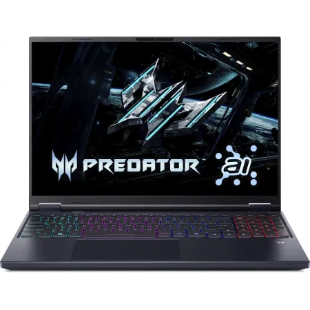 Ноутбук Acer Predator Helios Neo 16 AI PHN16-73-92NH Core Ultra 9 275HX 32Gb SSD2Tb NVIDIA GeForce RTX5070Ti 12Gb 16" IPS WQXGA (2560x1600) без ОС black WiFi BT Cam (NH.QX4CD.001) Ноутбук Acer Predator Helios Neo 16 AI PHN16-73-92NH Core Ultra 9 275HX 32Gb SSD2Tb NVIDIA GeForce RTX5070Ti 12Gb 16" IPS WQXGA (2560x1600) без ОС black WiFi BT Cam (NH.QX4CD.001)