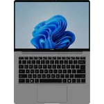 Ноутбук Tecno MegaBook T14RA Air Core i5 1334U 16Gb SSD1Tb Intel Iris Xe graphics 14" IPS WUXGA (1920x1200) Windows 11 Home grey WiFi BT Cam 6460mAh (71003300539)