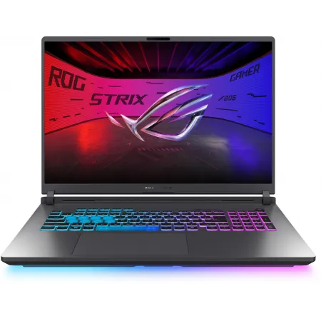 Ноутбук Asus ROG Strix G18 G815LR-S9126W Core Ultra 9 275HX 32Gb SSD1Tb NVIDIA GeForce RTX5070Ti 12Gb 18" IPS WQXGA (2560x1600) Windows 11 Home grey WiFi BT Cam (90NR0LT1-M005B0)