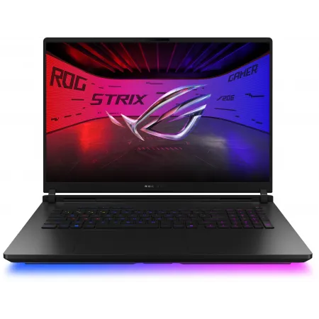 Ноутбук Asus ROG Strix Scar 18 G835LX-SA186W Core Ultra 9 275HX 64Gb SSD2Tb NVIDIA GeForce RTX 5090 24Gb 18" IPS WQXGA (2560x1600) Windows 11 Home black WiFi BT Cam Bag (90NR0LF1-M00AS0)