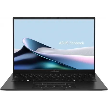 Ноутбук Asus Zenbook 14 UM3406GA-QD118 Ryzen AI 5 430 16Gb SSD1Tb AMD Radeon 840M 14" OLED WUXGA (1920x1200) без ОС black WiFi BT Cam Bag (90NB17R1-M006D0)