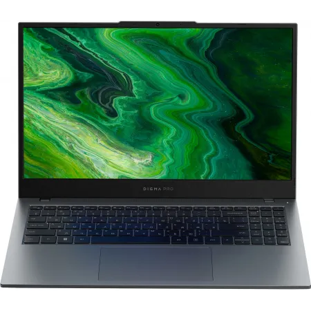 Ноутбук Digma Pro Fortis M Core i7 1255U 32Gb SSD512Gb Intel Iris Xe graphics 15.6" IPS FHD (1920x1080) Windows 11 Pro grey WiFi BT Cam 4250mAh (DN15P7-BDXW01)