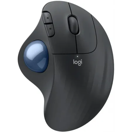 Трекбол Logitech M575S черный оптическая 2000dpi беспров. BT/Radio USB 4but (910-007035)