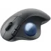 Трекбол Logitech M575S черный оптическая 2000dpi беспров. BT/Radio USB 4but (910-007035)