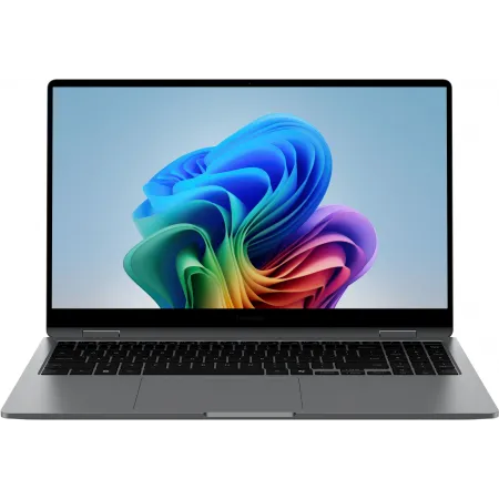 Ноутбук Samsung Galaxy Book 5 360 NP750 Core Ultra 7 256V 16Gb SSD1Tb Intel Arc 140V 15.6" AMOLED Touch FHD (1920x1080) Windows 11 Home grey WiFi BT Cam (NP750QHA-LG3IN)