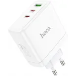 Сетевое зар./устр. Hoco N30 Glory 25W 3.25A+3A+1.5A (PD+QC) универсальное белый (84155)