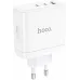 Сетевое зар./устр. Hoco N30 Glory 25W 3.25A+3A+1.5A (PD+QC) универсальное белый (84155) Сетевое зар./устр. Hoco N30 Glory 25W 3.25A+3A+1.5A (PD+QC) универсальное белый (84155)