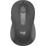 Мышь Logitech M650 L черный оптическая 4000dpi беспров. BT/Radio USB (910-006350)