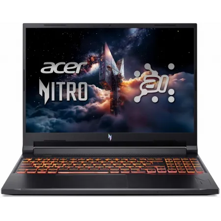 Ноутбук Acer Nitro V 16 ANV16-42-R96P Ryzen 7 260 16Gb SSD512Gb NVIDIA GeForce RTX5050 8Gb 16" IPS WQXGA (2560x1600) Windows 11 Home black WiFi BT Cam (NH.U2NAA.003) Ноутбук Acer Nitro V 16 ANV16-42-R96P Ryzen 7 260 16Gb SSD512Gb NVIDIA GeForce RTX5050 8Gb 16" IPS WQXGA (2560x1600) Windows 11 Home black WiFi BT Cam (NH.U2NAA.003)