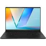 Ноутбук Asus VivoBook S14 OLED S5406SA-QD237 Core Ultra 5 226V 16Gb SSD512Gb Intel Arc 130V 14" OLED WUXGA (1920x1200) без ОС black WiFi BT Cam (90NB15R3-M00FP0)
