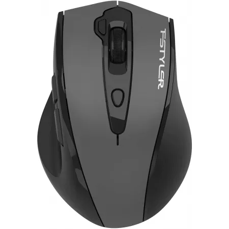 Мышь A4Tech Fstyler FG55S Plus серый оптическая 1200dpi silent беспров. USB