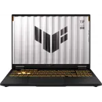 Ноутбук Asus TUF Gaming F16 FX608JMI-TU254 Core i5 14450HX 16Gb SSD512Gb NVIDIA GeForce RTX 5060 8Gb 16" IPS WUXGA (1920x1200) без ОС grey WiFi BT Cam (90NR0NB1-M00DM0)