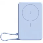 Мобильный аккумулятор Xiaomi Magnetic BHR08PCGL 10000mAh QC3.0/PD3.0 33W 3A USB-C беспров.зар. голубой