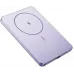Мобильный аккумулятор Xiaomi Super Slim Magnetic 5000mAh QC3.0/PD3.0 22.5W 3A USB-C беспров.зар. фиолетовый (BHR08PNGL)