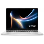 Ноутбук MSI Modern 14S AI+ G3MG-011XRU Core Ultra 5 322 16Gb SSD512Gb Intel Graphics 14" OLED FHD+ (1920x1200) без ОС silver WiFi BT Cam (9S7-14U212-011)