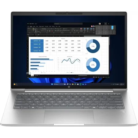 Ноутбук HP ProBook 4 G1i Core Ultra 5 225U 16Gb SSD512Gb Intel Graphics 14" WUXGA (1920x1200) без ОС silver WiFi BT Cam (D0VG0ET)