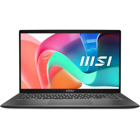 Ноутбук MSI Modern 15 F1MG-1072XRU Core 5 120U 16Gb SSD512Gb Intel Graphics 15.6" IPS FHD (1920x1080) FreeDOS grey WiFi BT Cam (9S7-15S111-1072)