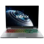 Ноутбук Infinix GTBook GL614 Core i5 13420H 16Gb SSD512Gb NVIDIA GeForce RTX 5060 8Gb 16" IPS 2K (2560x1600) FreeDOS silver WiFi BT Cam (71005000135)