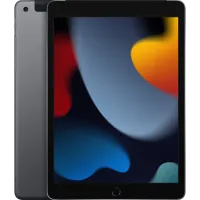 Планшет Apple iPad 2021 A2604 A13 Bionic 6С RAM3Gb ROM64Gb 10.2" IPS 2160x1620 4G iOS серый космос 8Mpix 12Mpix BT WiFi 9hr