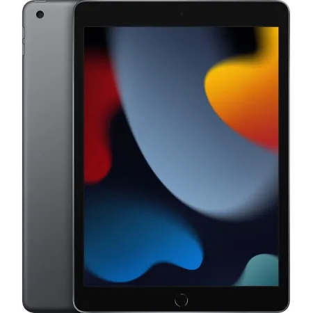 Планшет Apple iPad 2021 A2602 A13 Bionic 6С RAM3Gb ROM64Gb 10.2" IPS 2160x1620 iOS серый космос 8Mpix 12Mpix BT WiFi 10hr