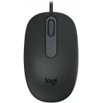 Мышь Logitech M86 черный оптическая 8000dpi USB для ноутбука 2but (910-007661) Мышь Logitech M86 черный оптическая 8000dpi USB для ноутбука 2but (910-007661)