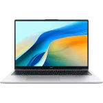 Ноутбук Huawei MateBook D 16 MCLG-X MitchellG-W5651 Core i5 13420H 16Gb SSD512Gb Intel UHD Graphics 16" IPS (1920x1200) без ОС silver WiFi BT Cam (53014QLA)