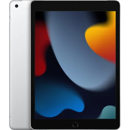 Планшет Apple iPad 2021 A2604 A13 Bionic 6С RAM3Gb ROM64Gb 10.2" IPS 2160x1620 4G iOS серебристый 8Mpix 12Mpix BT WiFi 9hr