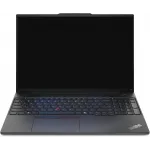 Ноутбук Lenovo ThinkPad E16 G2 Ryzen 7 7735HS 16Gb SSD512Gb AMD Radeon 680M 16" IPS WUXGA (1920x1200) без ОС black WiFi BT Cam (21M5S0JG00)