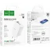 Сетевое зар./устр. Hoco C126A Pure power PD40W three-port(2C1A) charger(EU 40W 3A (PD+QC) универсальное белый Сетевое зар./устр. Hoco C126A Pure power PD40W three-port(2C1A) charger(EU 40W 3A (PD+QC) универсальное белый