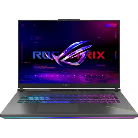 Ноутбук Asus ROG Strix G18 G814PM-S8117 Ryzen 9 8940HX 16Gb SSD512Gb NVIDIA GeForce RTX 5060 8Gb 18" IPS WUXGA (1920x1200) без ОС grey WiFi BT Cam (90NR0L29-M005X0)