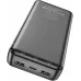 Мобильный аккумулятор Hoco J100A 20000mAh 2.1A 2xUSB-A черный