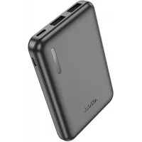 Мобильный аккумулятор Hoco J115 5000mAh 18.5W 2A 2xUSB-A черный Мобильный аккумулятор Hoco J115 5000mAh 18.5W 2A 2xUSB-A черный