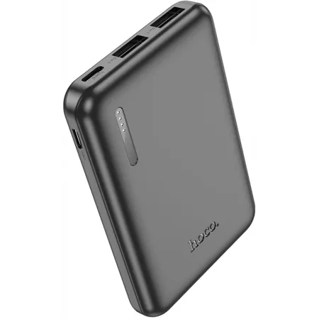 Мобильный аккумулятор Hoco J115 5000mAh 18.5W 2A 2xUSB-A черный Мобильный аккумулятор Hoco J115 5000mAh 18.5W 2A 2xUSB-A черный
