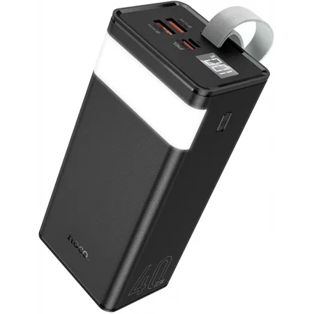 Мобильный аккумулятор Hoco J86 40000mAh QC3.0/PD3.0 3A 2xUSB-A/USB-C черный Мобильный аккумулятор Hoco J86 40000mAh QC3.0/PD3.0 3A 2xUSB-A/USB-C черный