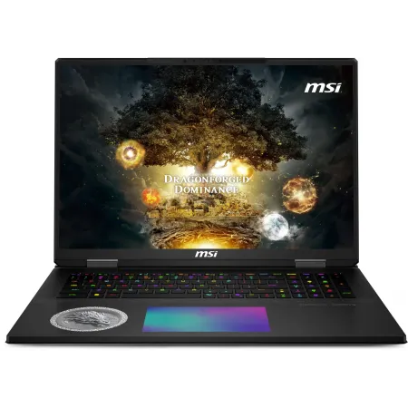Ноутбук MSI Titan Dragon Edition 18 HX A2WJ-1251RU Core Ultra 9 290HX Plus 96Gb SSD4Tb NVIDIA GeForce RTX 5090 24Gb 18" IPS UHD+ (3840x2400) Windows 11 black WiFi BT Cam (9S7-1824D6-1251) Ноутбук MSI Titan Dragon Edition 18 HX A2WJ-1251RU Core Ultra 9 290HX Plus 96Gb SSD4Tb NVIDIA GeForce RTX 5090 24Gb 18" IPS UHD+ (3840x2400) Windows 11 black WiFi BT Cam (9S7-1824D6-1251)