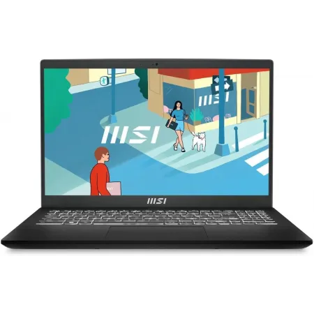 Ноутбук MSI Modern 15 H B13M-010US Core i9 13900H 32Gb SSD1Tb Intel Arc 15.6" IPS FHD (1920x1080) Windows 11 Home Multi Language black WiFi BT Cam (9S7-15H411-018)