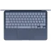 Ноутбук Apple MacBook Neo A3404 A18 Pro 6 core 8Gb SSD256Gb/5 core GPU 13" IPS (2408x1506) macOS blue WiFi BT Cam (MHFF4HN/A)