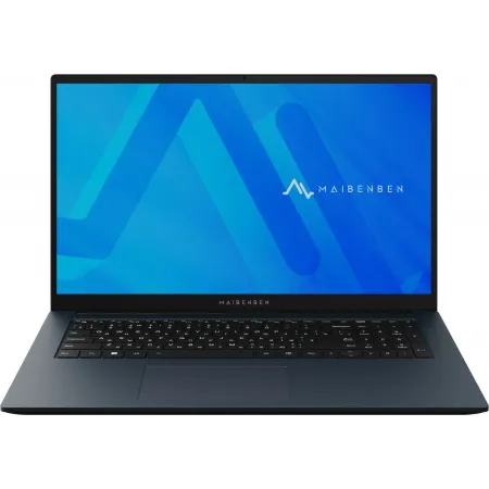 Ноутбук Maibenben M17A-R574UM Ryzen 5 7430U 16Gb SSD512Gb AMD Radeon Graphics 17.3" IPS FHD (1920x1080) Windows 11 Home blue WiFi BT Cam 3896mAh (M17A-R574UM0F3RHU4EB1)