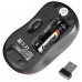 Мышь Оклик 605SW черный/красный оптическая 1200dpi беспров. USB для ноутбука 3but (384110)