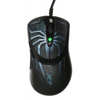 Мышь A4Tech Oscar Editor XL-747H рисунок/голубой лазерная 3600dpi USB 6but (XL-747H (BLUE SPIDER))