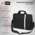 Сумка для ноутбука 15.6" PC Pet HQ Classic черный/красный полиэстер (PCP-1001RD)