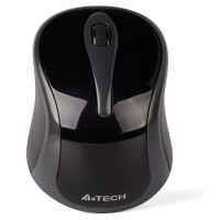 Мышь A4Tech G3-280A серый/черный оптическая 1200dpi беспров. USB 3but