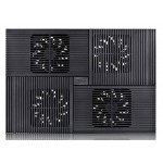 Подставка для ноутбука Deepcool Multi Core X8 (DP-N422-X8BK) 17" 381x268x29мм 23дБ 2xUSB 4x 1290г