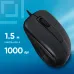 Мышь Оклик 175M черный оптическая 1000dpi USB 3but (944744)